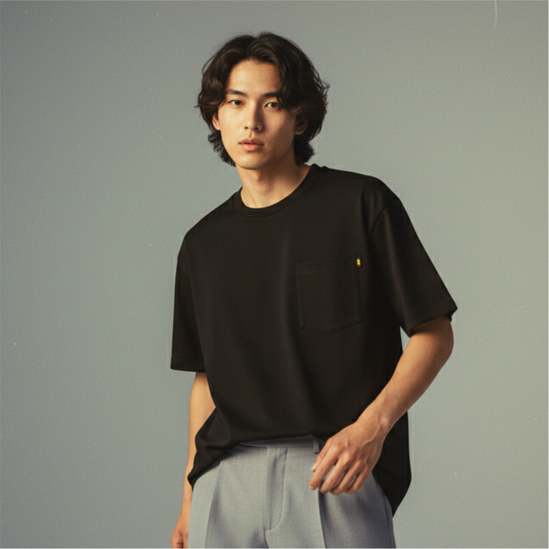 Relaxed Fit Pocket PIKO Black