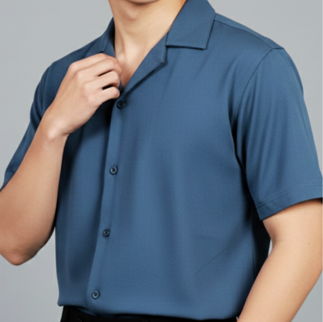 Bowling Arvo Shirt Steel Blue