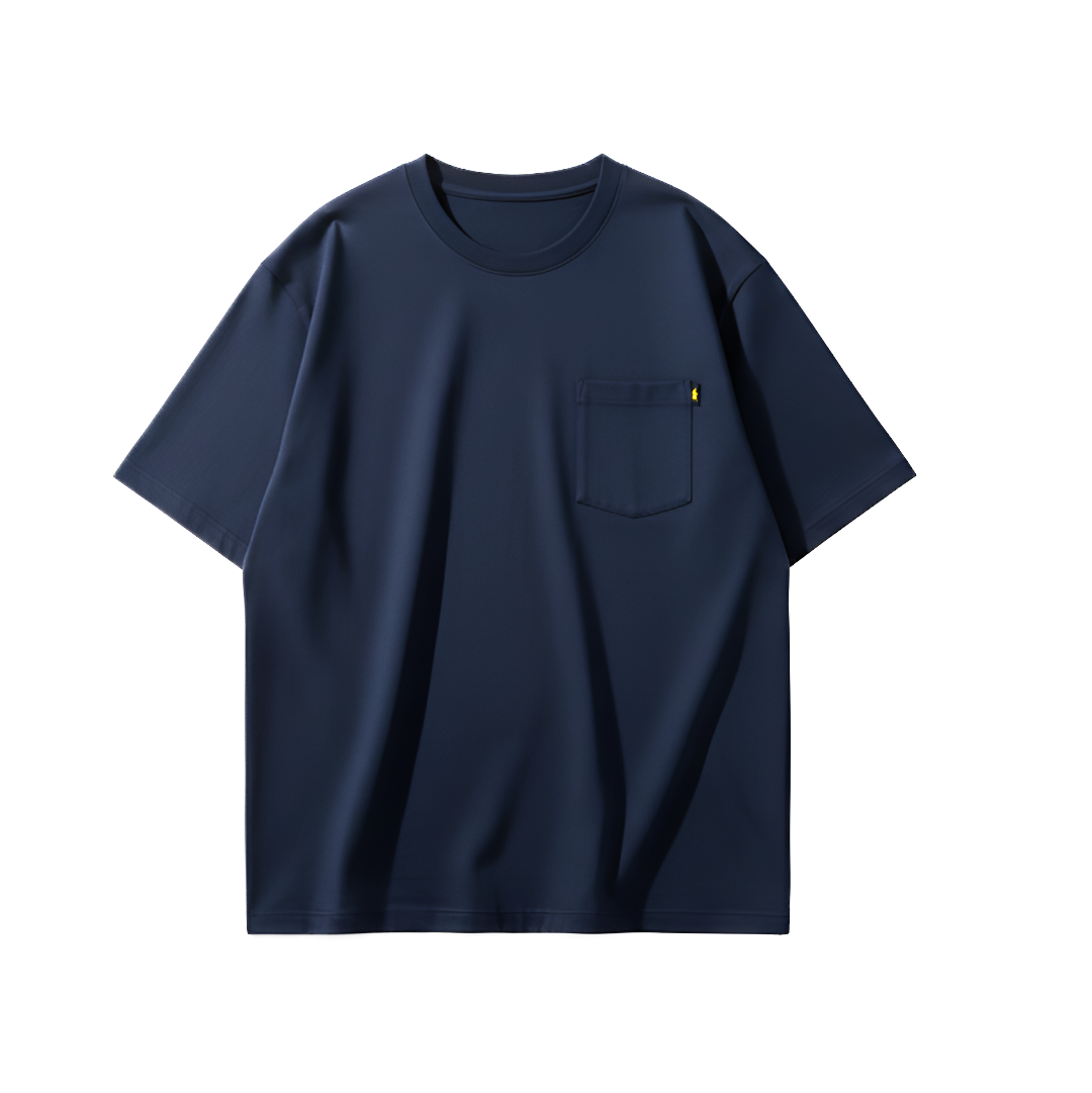 Relaxed Fit Pocket PIKO Navy