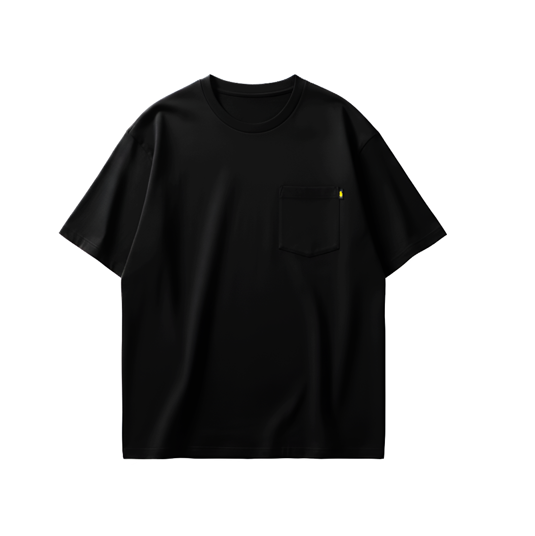 Relaxed Fit Pocket PIKO Black