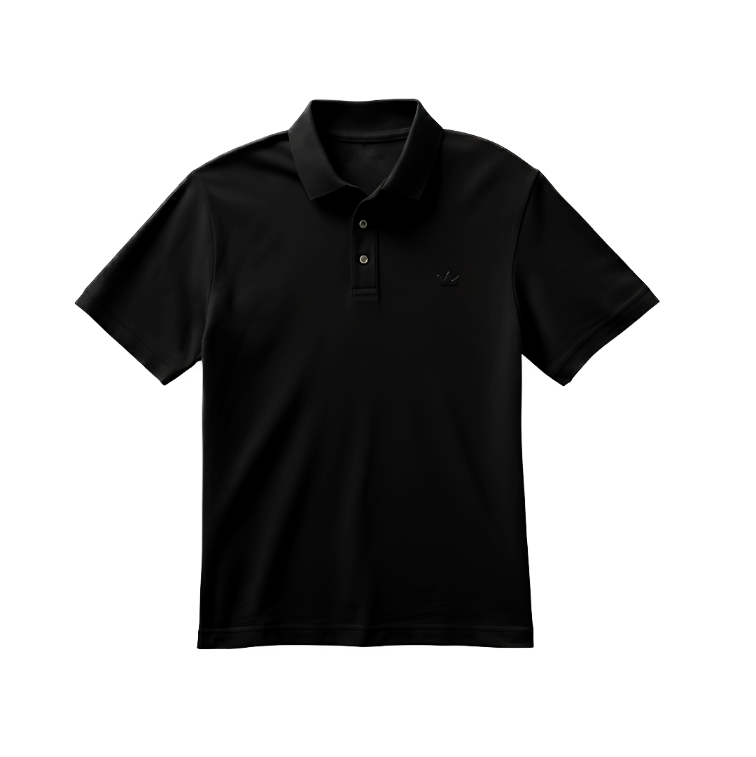 Polo Shirt Hexo Black