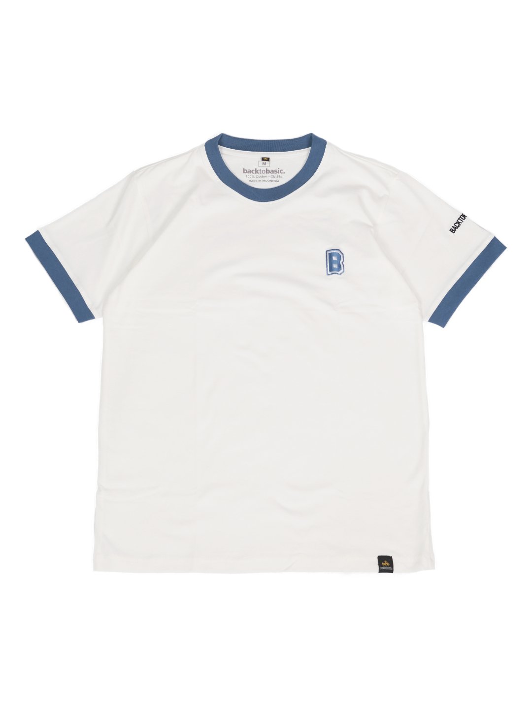 Kaos / T-Shirt - BLUE EDGE - Cotton Combed 24s