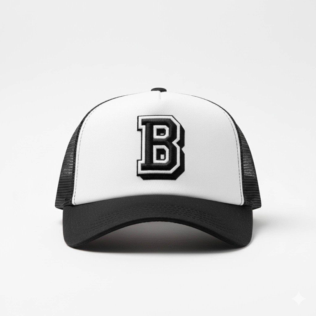 Trucker Cap - Basique Initial - Cotton Twill
