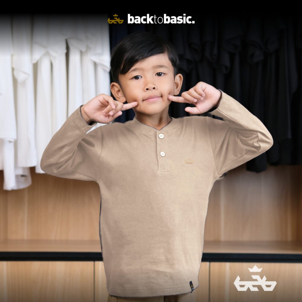 Kurta Lengan Panjang Anak - Gambar 3