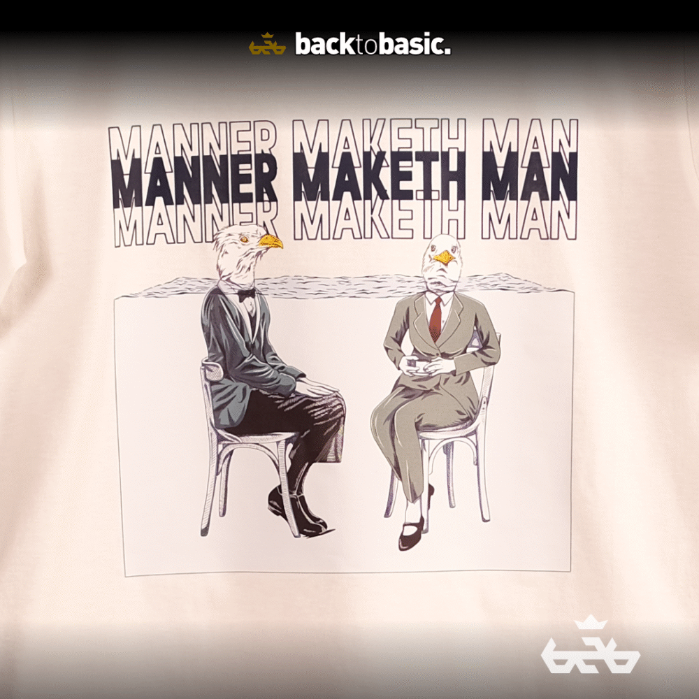 Manner Maketh Man (Front) - Gambar 3
