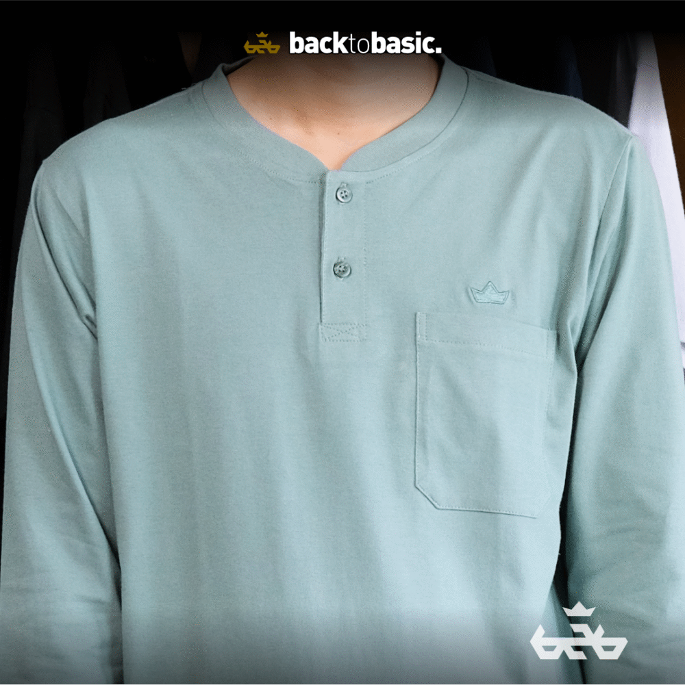 Kurta Lengan Panjang Dewasa 20s - Gambar 3