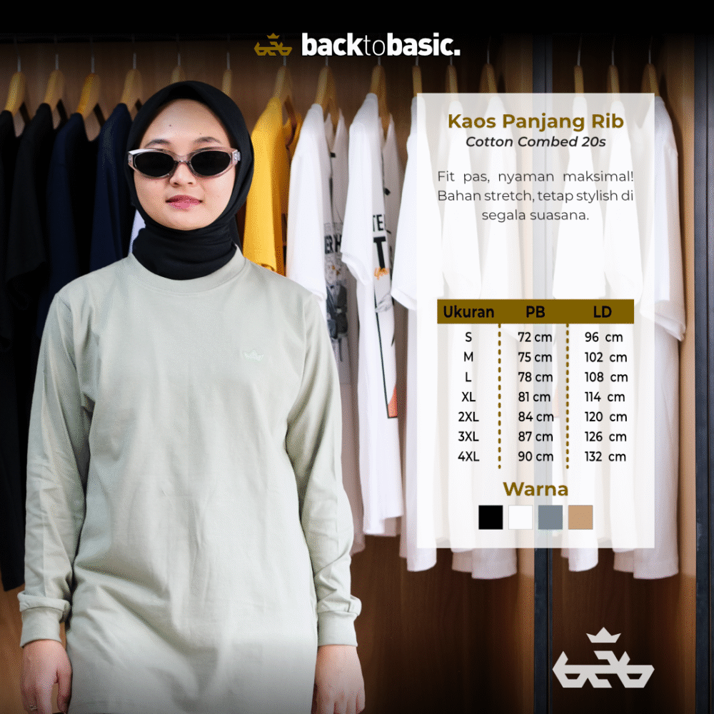 Kaos Lengan Panjang RIB