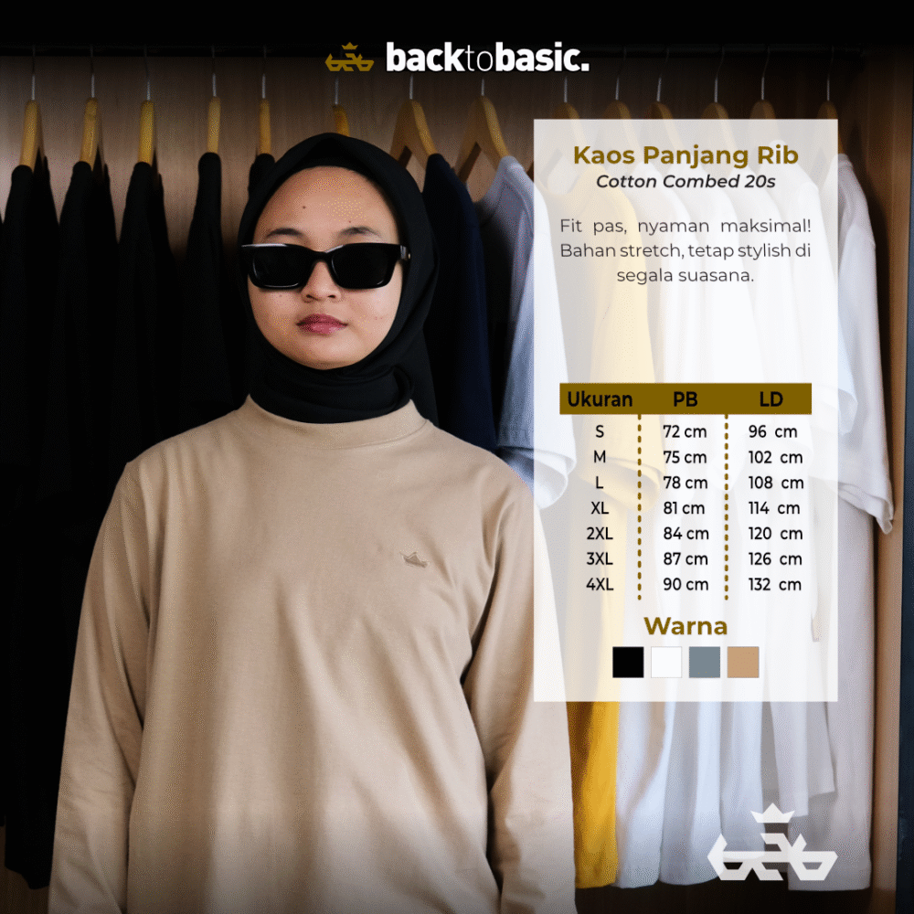 Kaos Lengan Panjang RIB - Gambar 4