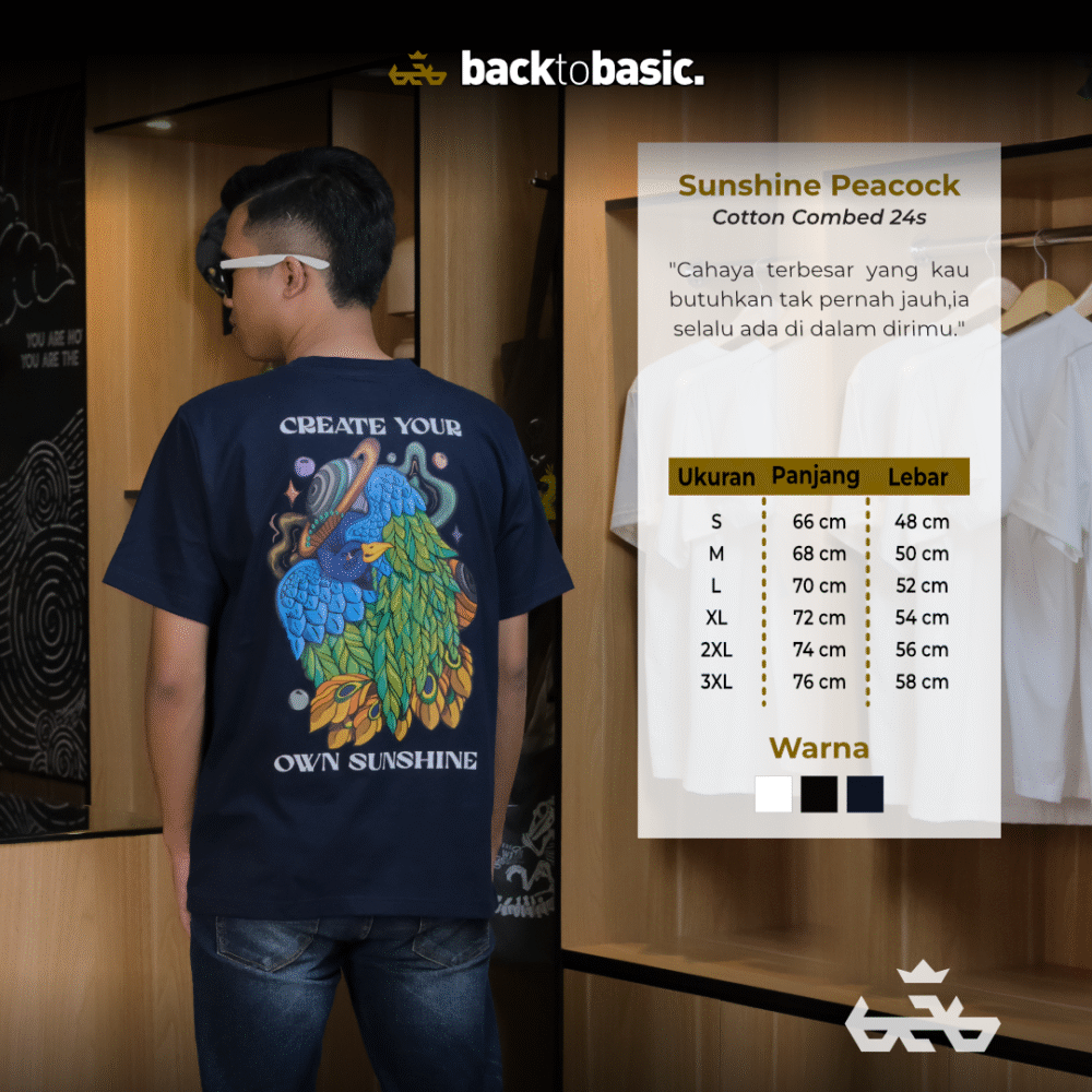 Sunshine Peacock (Back)