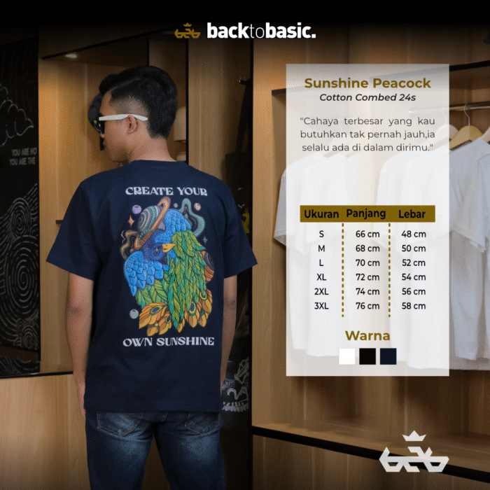 Sunshine Peacock (Back)
