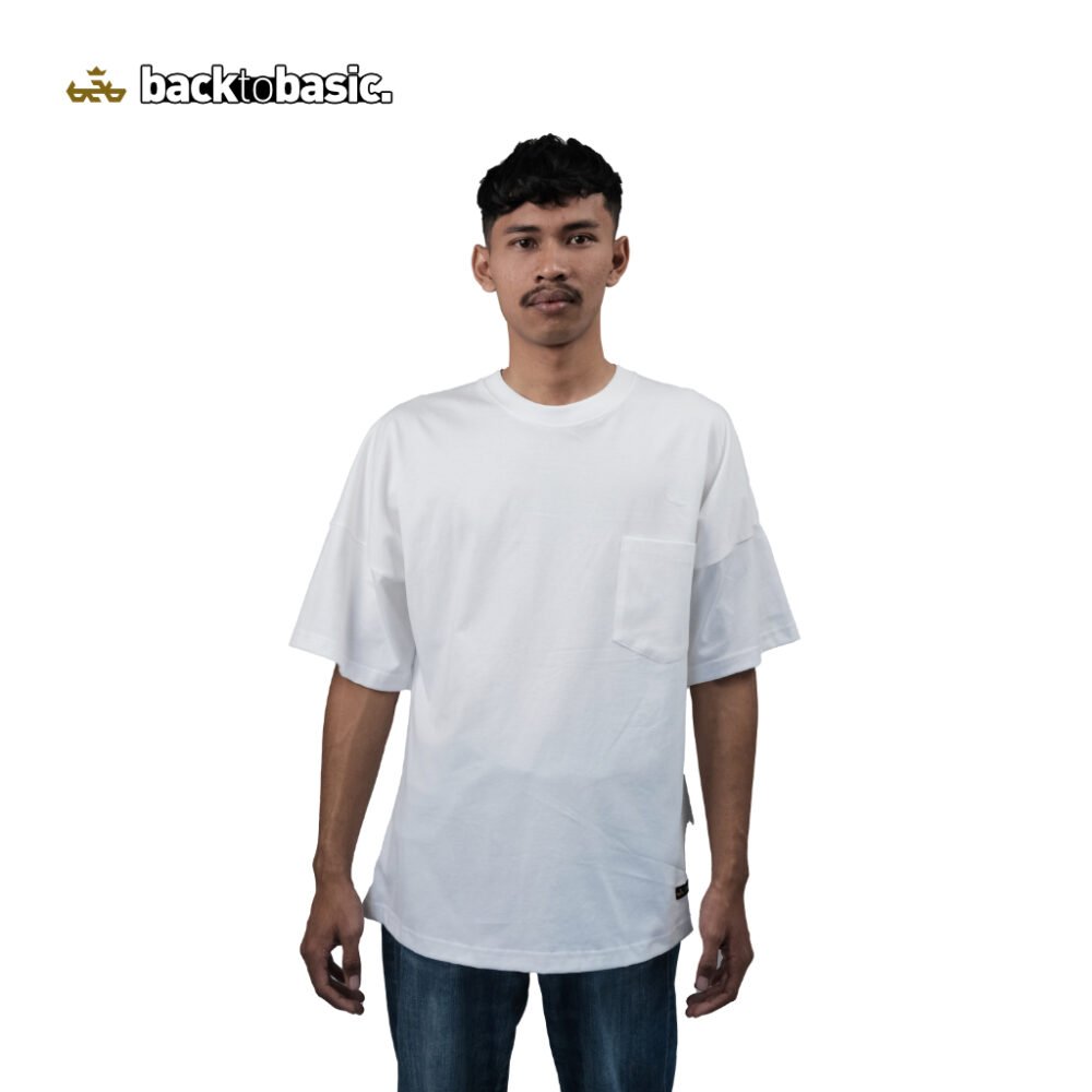 T - Shirt Oversize Pocket V1 - Gambar 5