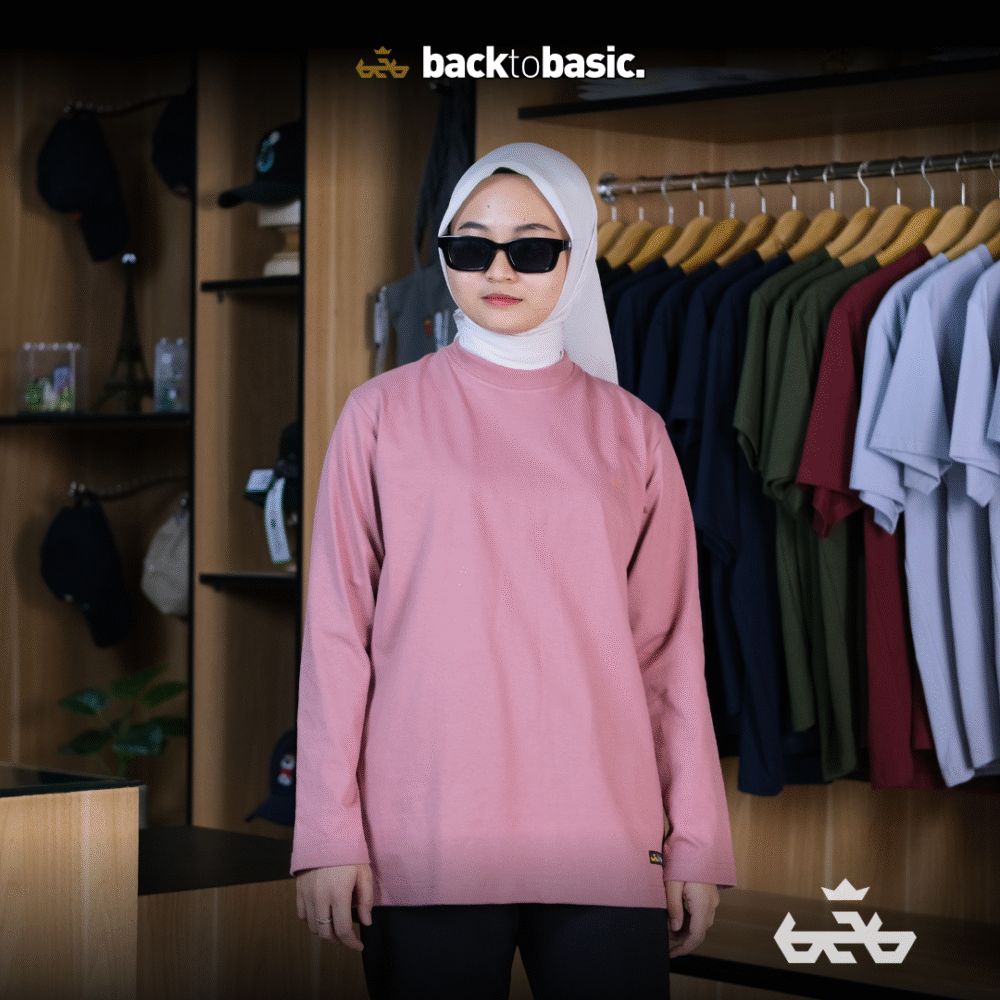 Reguler Fit Basic Lengan Panjang 20s