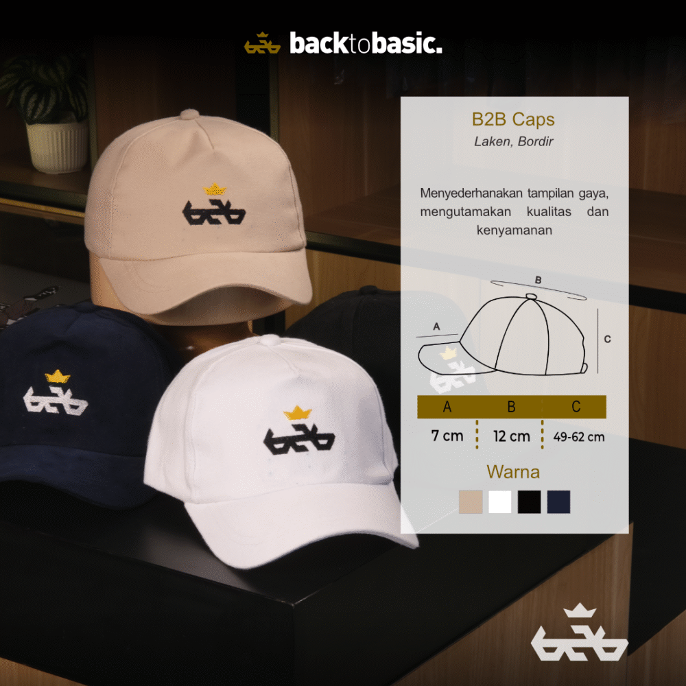 Topi Crown Baseball Cap