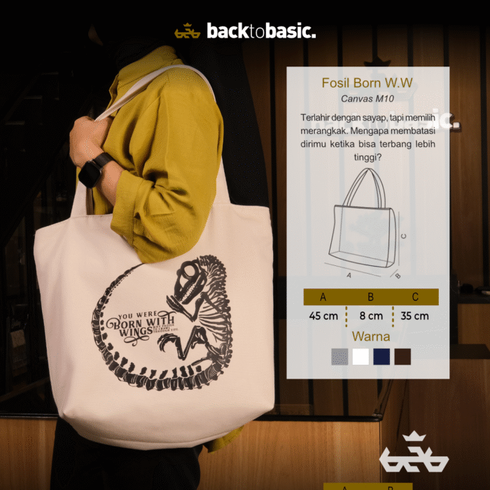 Tote Bag Fosil W.W