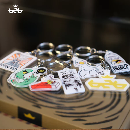 Gantungan Kunci B2B Collection - Gantungan Akrilik Ukuran Standar