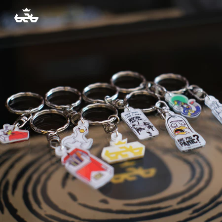 Gantungan Kunci B2B Collection - Gantungan Akrilik Ukuran Mini