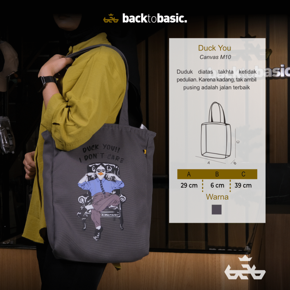 Tote Bag B2B Duck You
