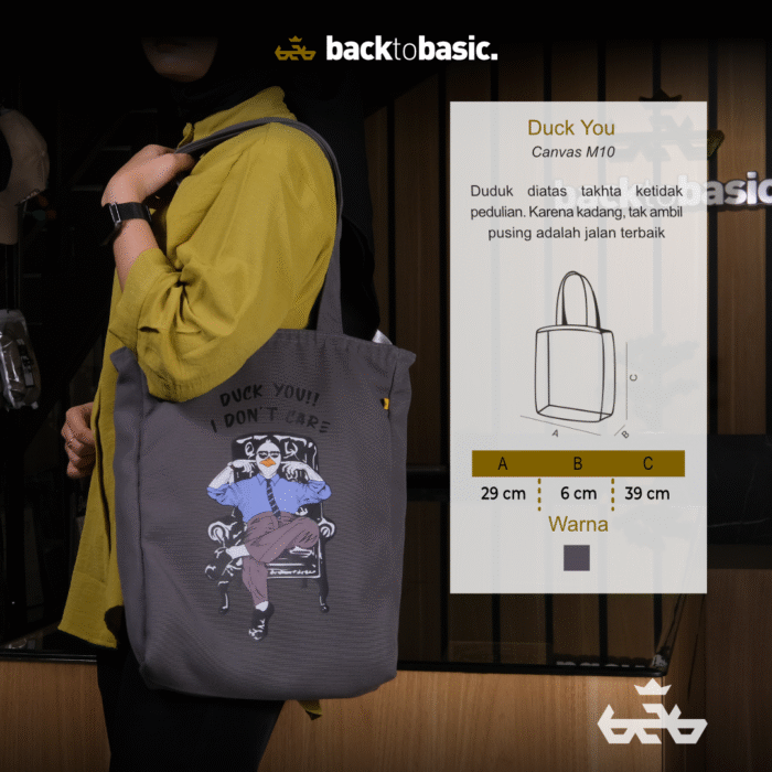 Tote Bag B2B Duck You